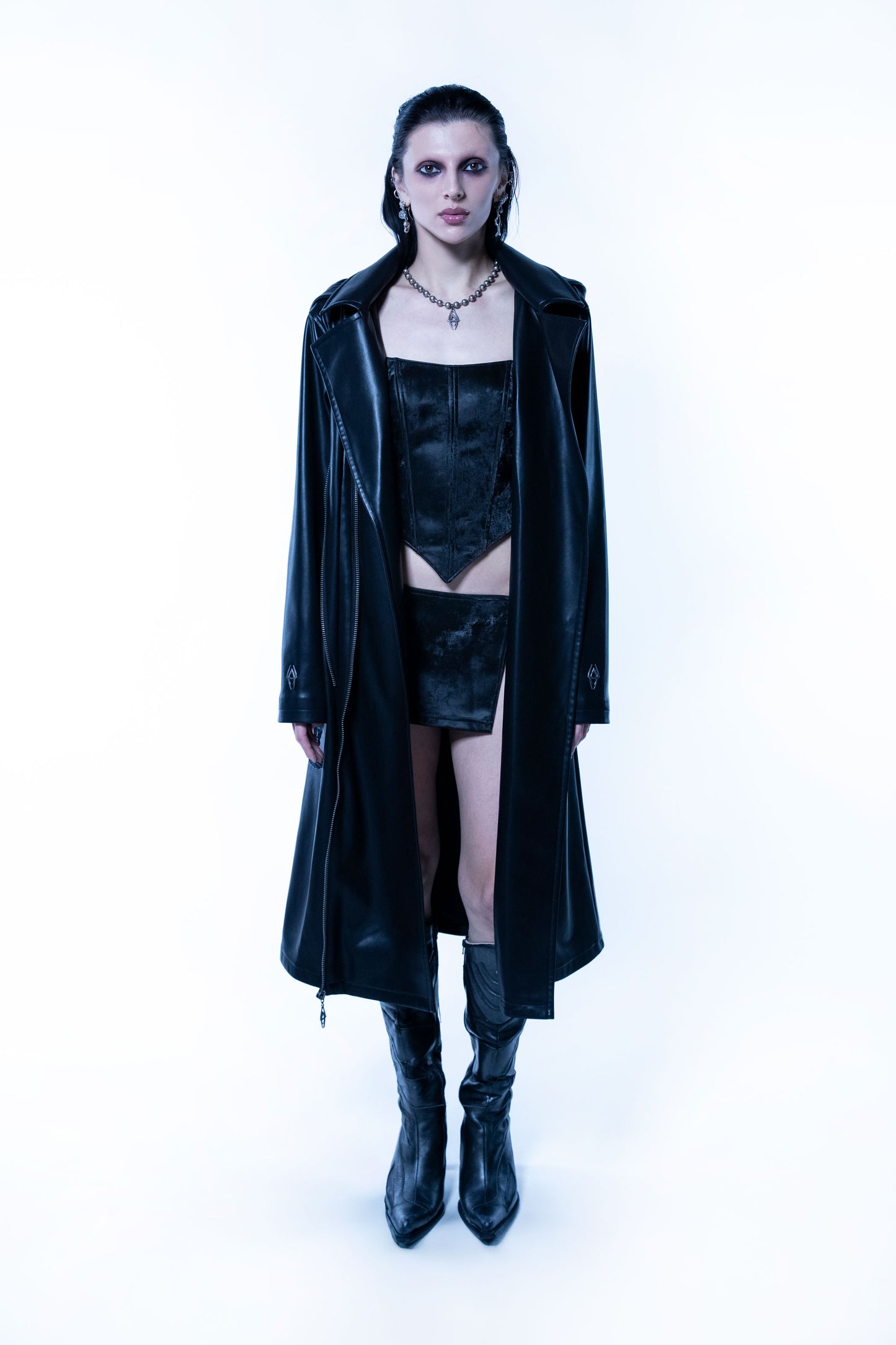 Obsidian Trench Coat