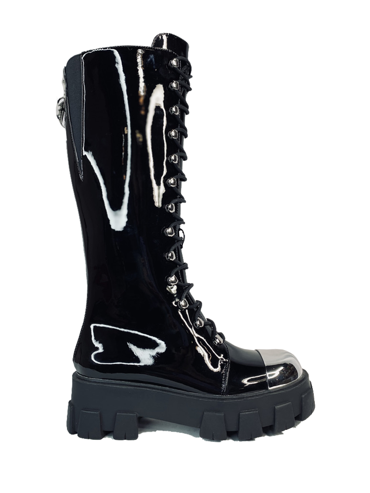 OBSIDIAN LACE UP BOOT